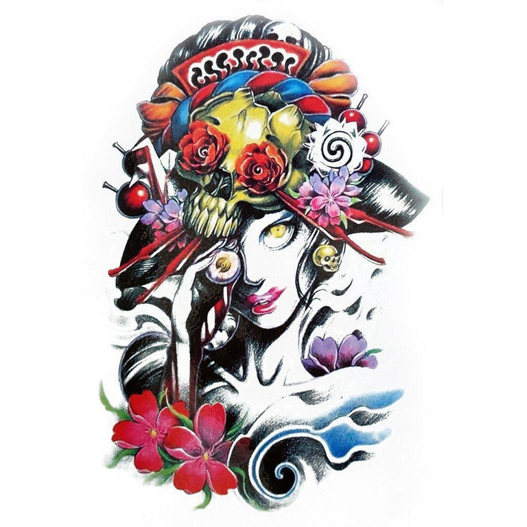 Temporary tattoo "Death Queen"