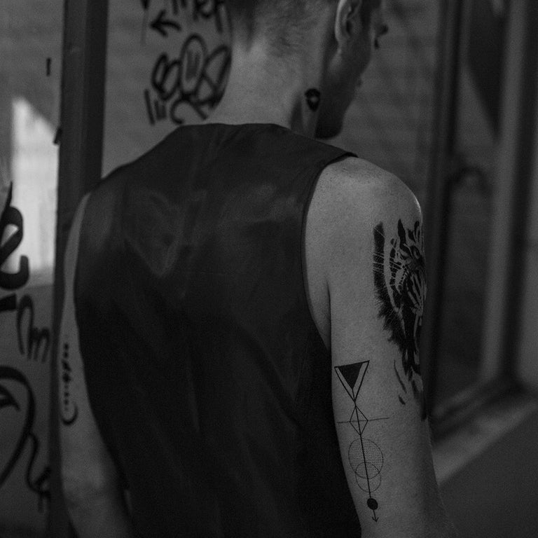 Temporary tattoo "Line & Circle Pack"