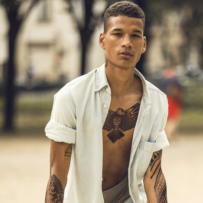 Temporary tattoo "Triangles - Pack"